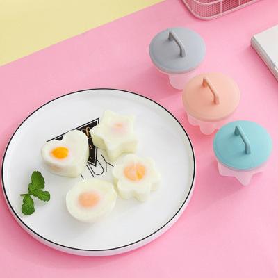 China Viable Kitchen Egg Steamer Set of 4 Pieces To Make For Lunch Home Creative Egg Omelet Sharpeners Oil Brush Box for sale