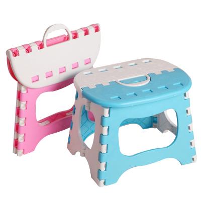 China Large Thick Foldable Portable Plastic Folding Stools Small Portable Plastic Outdoor Fishing Bench Lined Stools for sale