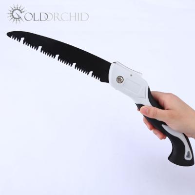 China Mini Durable Sharp Garden Branch Pruning Saw Garden Tree Cutting Wood High Strength Steel Hand Saw for sale