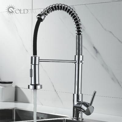 China Best Selling Thermostatic Faucets Pull Down Kitchen Sink Faucet With Side Sprayer for sale