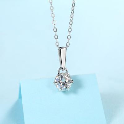 China CLASSIC pendant from Sterling Necklace Charm Diamond Silver for sale