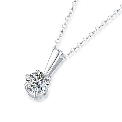 China CLASSIC Cute Pendant Diy Gemstone Pendant Charm 925 Silver Necklace for sale