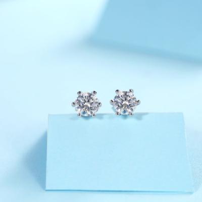 China High Quality Sterling Silver 925 Earing Small Stud Zircon Earring for sale