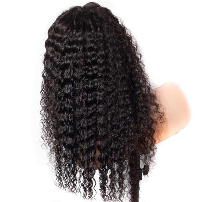 China Full Lace Closure Wig Human Hair Wig Vendor Brazilian Raw Unprocessed Deep Deep Virgin Human Hair Wig 40 Inches for sale