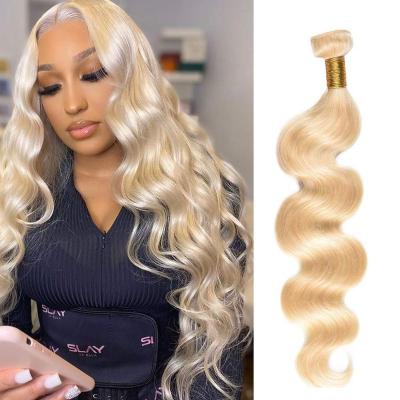 China Blonde 613 Brazilian Straight Bundles Straight Virgin Hair 3 Bundles Unprocessed Virgin Human Hair Brazilian Hair Bundles for sale