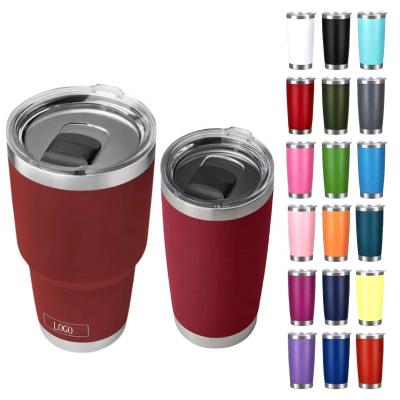 China Yetitumbler Stainless Steel 30oz Tumblers 20oz Vasos Termos Double Wall Vacuum Viable Coffee Mug 36 18 12 10oz Wine Cups for sale