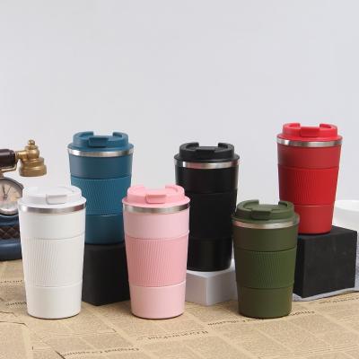 China Viable Wholesale Customized Stainless Steel Coffee Mug Double Layer Portable Cup Car Coke Mug for sale