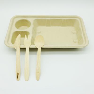 China Restaurant Paper Pulp Products Microwavable Compostable Sustainable Freezer Safe for sale