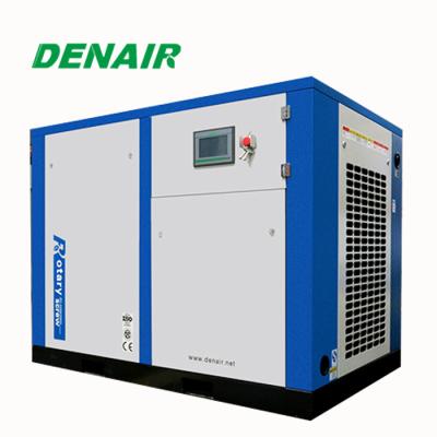 China DENAIR 75-475 Hp Electric Motor Stage Screw Air Compressors Oil Injected Direct Driven Dual Drive Price List for sale