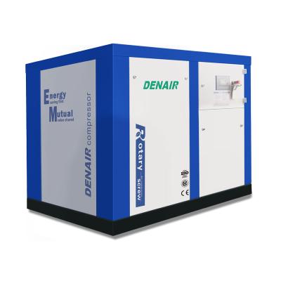 China Lubricated 75 Kw 350 CFM 10m3 Two Stage Screw Air Compressor for sale