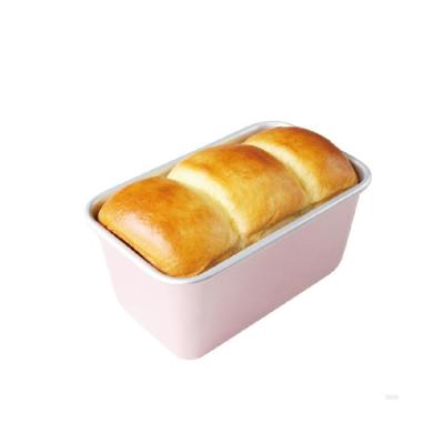 China Durable High Temperature Rectangular Panel Non-Stick Toast Bread Box Easy To Bake Household Baking Tools Household Demould for sale