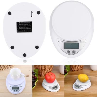 China Weight Measuring 5Kg / 1g Electronic Kitchen Scale High Electronic Food Scales High For Cooking Baking for sale