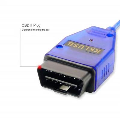 China OBD Connect FT232RL VAG409 VAG KKL 409.1OBD2 FTDI obd2 Cable for sale