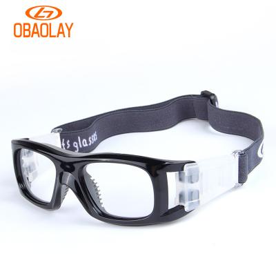 China Eyewear Sports Safety Football Glasses Professional Basketball Anti-glare Glasses Headband Light Anti Fog Radiation Anti Glare Glasses for sale