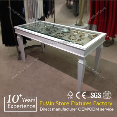 China jewelry wood display vitrine/jewelry showcases for sale