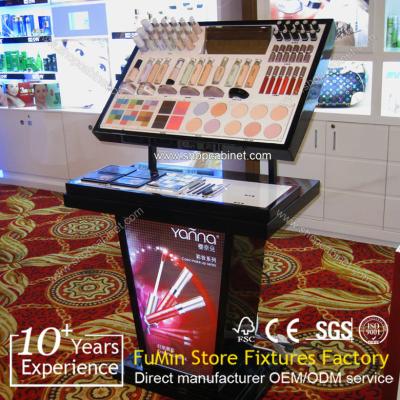 China High quality shop cosmetic display cabinet and showcase/ cosmetic cabinet for sale