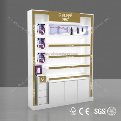 China High-end Cosmetic Display Showcase for mall kiosk displays for sale