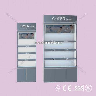 China point of sale cosmetic display units stands showcases for sale