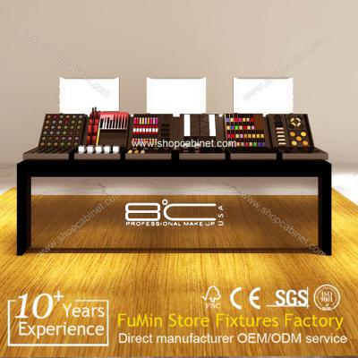 China professional acrylic cosmetics display design showcase for sale