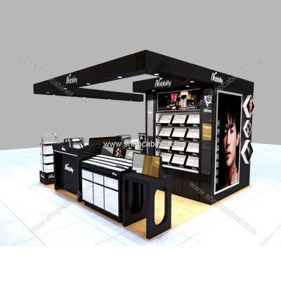 China acrylic cosmetic display showcase for sale