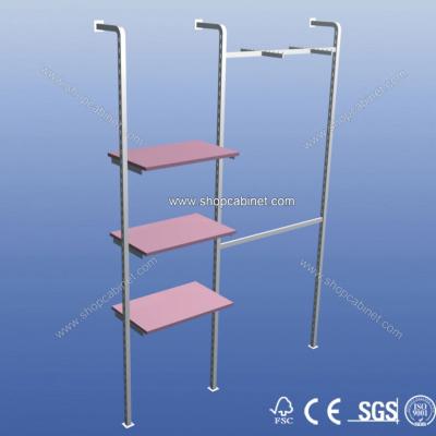 China handmade clothes store display shelf for sale