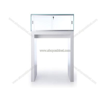 China High quality wood glass jewelry display cabinets in China for sale