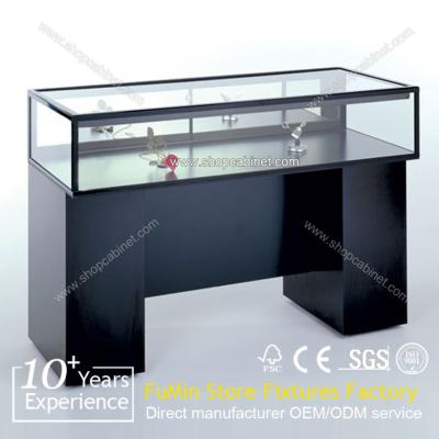 China wholesale showcase jewelry display cabinet with led lights for sale