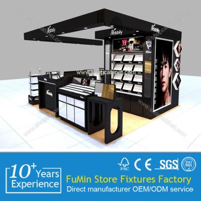 China Customized Acrylic Cosmetic Display Showcase for sale