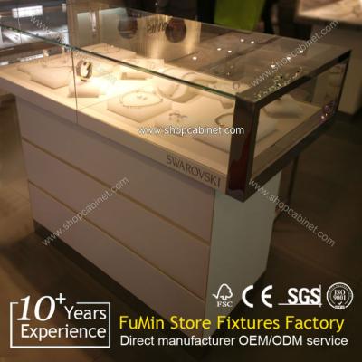 China Manufacturing customized acrylic jewelry display cabinet for sale