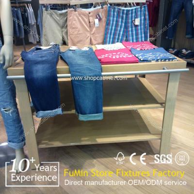 China Custom store garment hanger flooring display stand for sale