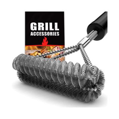 China Top Quality Easily Cleaned Widely Used Barbecue Grill Brush Stainless Steel Grill Brush for sale