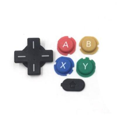 China ABXY cross press key button plastic repair part replace for NEW 3DS console for sale