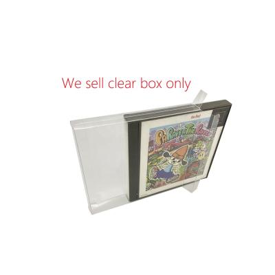 China Protective box for 2C version 130.5*18.5*144mm special transparent disc of double PS1 game display box collection storage box for sale