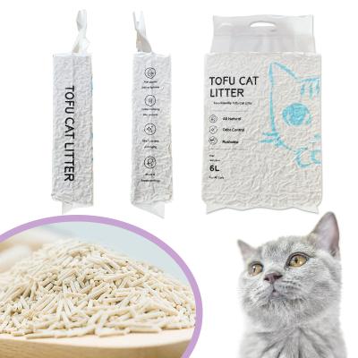 China Hot Selling Viable Cheap Price Control Natural Odor Control Tofu Vacuum Cat Litter Natural Planting Packaging for sale