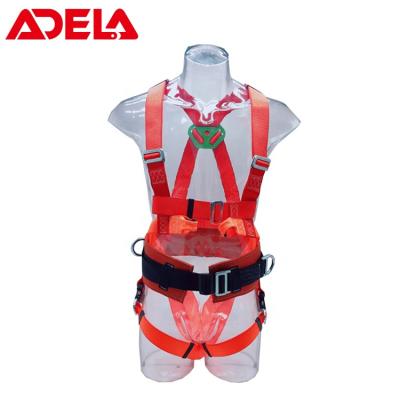 China General Work Positioning Fall Arrest/Rescue/Taiwan ADELA Rock Climbing Safety Body Harness Full with Lanyard for sale