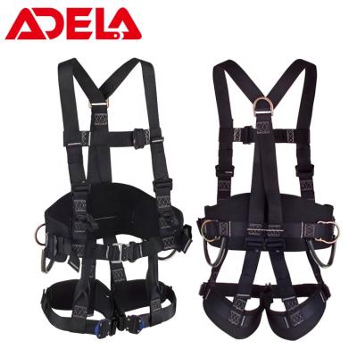 China Fall Protection Equipment CE Certified Universal Climbing Safety Harness for sale