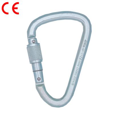 China Heavy Industry Taiwan ADELA Hook Climbing Steel Karabiner for sale