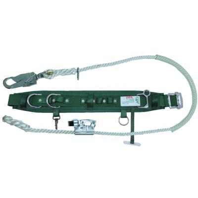 China Fall Protection Equipment Adela Electrician Lifeline Fall Protection Safety Belt for sale