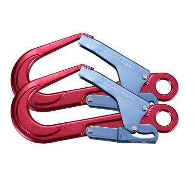 China Fall Protection Equipment ADELA CE Certified 22kn Safety Aluminum Hook for sale