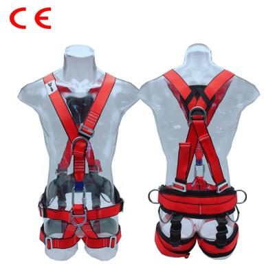 China Fall Protection Equipment CE Full Body Climbing Safety Harness for sale