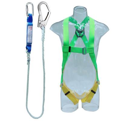 China Industry Taiwan ADELA full body safety belt-harness with lanyard for sale