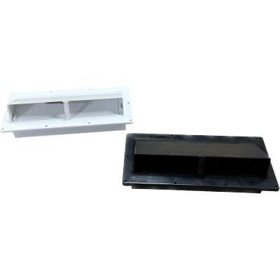 China 2023 Hot Sale Car RV Side Wall Duct Cover Camper Trailer Caravan UV Resistant Accessories Black/White for sale