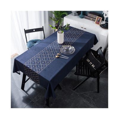 China Digital Printing High Quality Custom Service Restaurant Printed Waterproof Table Cloth Products for sale