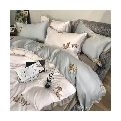 China Factory Sale Nondisposable Various Designers Quilt Sheets Set Luxury Bedding for sale