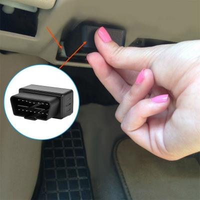 China Mini Remote Monitoring Mini OBD GPS Locator Automotive OBD GPS Tracker Hidden Locator Tracking Device for sale