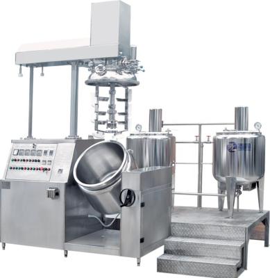 China ZT Blender Machine Vacuum Emulsifying Cream Mixer Homogenizer Emulsifier Cream Mixer Vacuum Emulsifying Mixer for sale