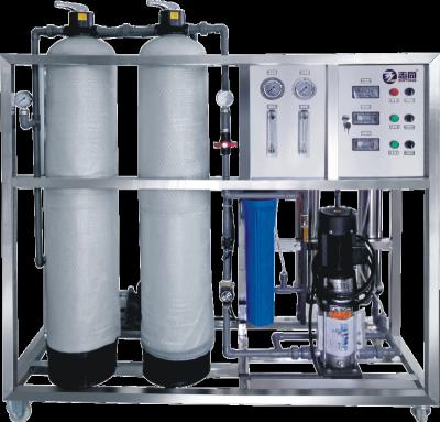 China ZT-500L Stainless Steel Double Stage Water Treatment RO Reverse Osmosis Chemical Water Treatment System en venta