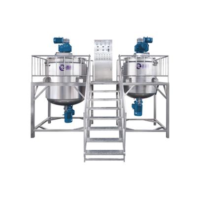 China Vacuum Making Liquid Soap Liquid Shampoo ZT-Shower Cream/Liquid Detergent Mixing Tank Te koop