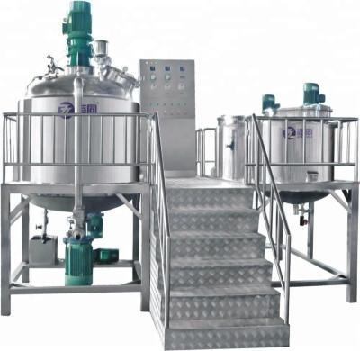 Κίνα Liquid With Suspended Solids Oil Boiler And Water Heater Steam Heating Or Vacuum Mixer Electric Heating Homogenizing Emulsifying Machines προς πώληση