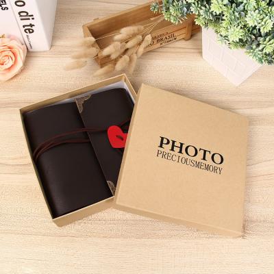 China DIY Photo Album Photo Albums Books Open Birthday Paper Children's Wedding Picture Diy Scrapbooking Gift Memorial Album for sale